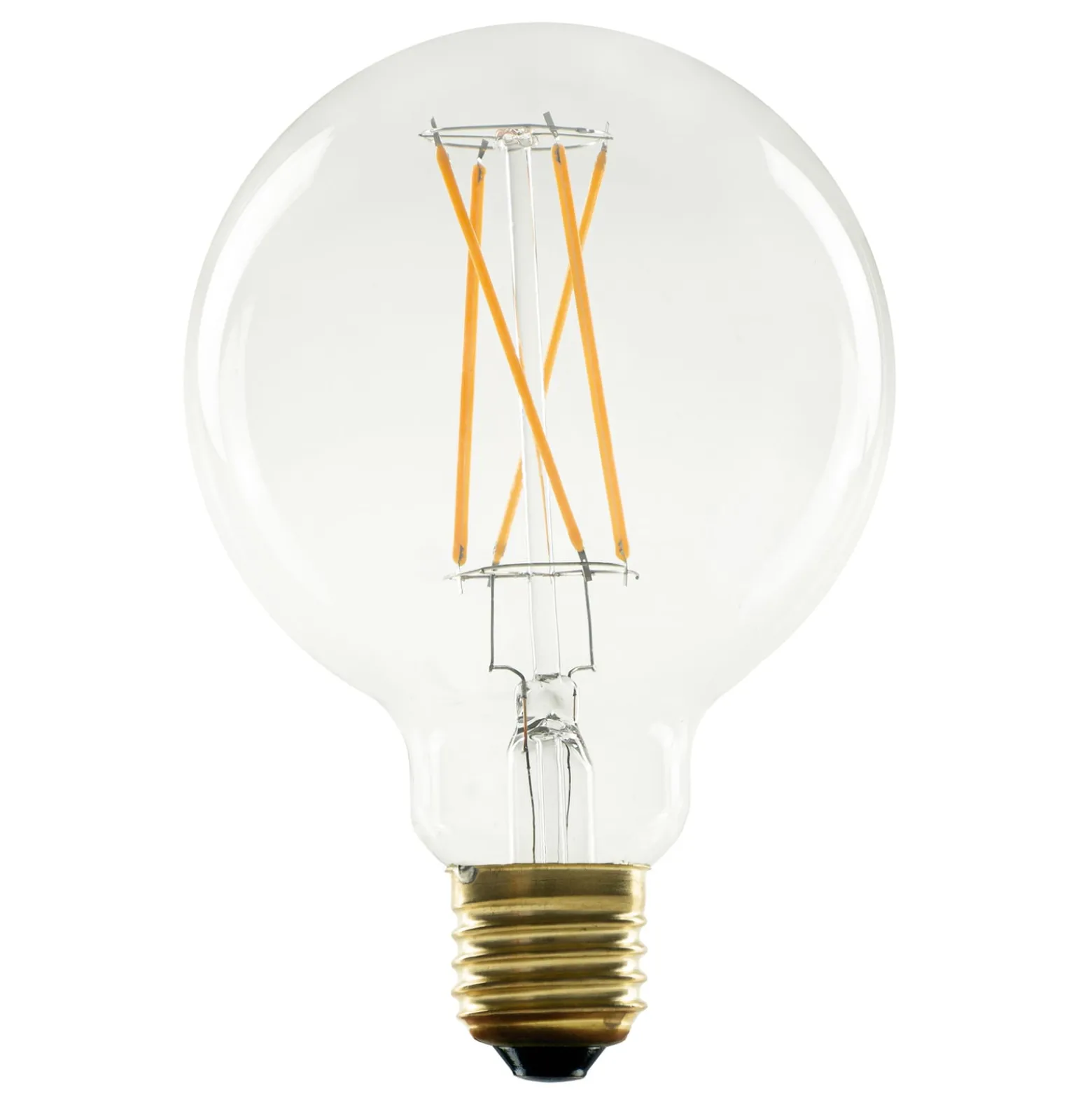 SEGULA LED-Globe E27 5W G95 2200K himmen. kirkas