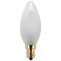 SEGULA LED-kynttilä E14 3W 2,200K himmennettävä mattapintainen