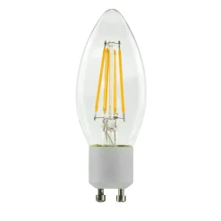 SEGULA-LED-kynttilä GU10 3W filamentti dim 2200K