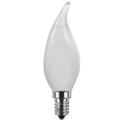 SEGULA LED-kynttilä Windstoß E14 3.2W 2,700K mattapintainen