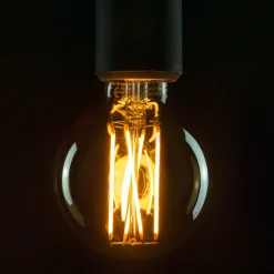 SEGULA-LED-lamppu E27 5 W G80 1900K himmen. smoke