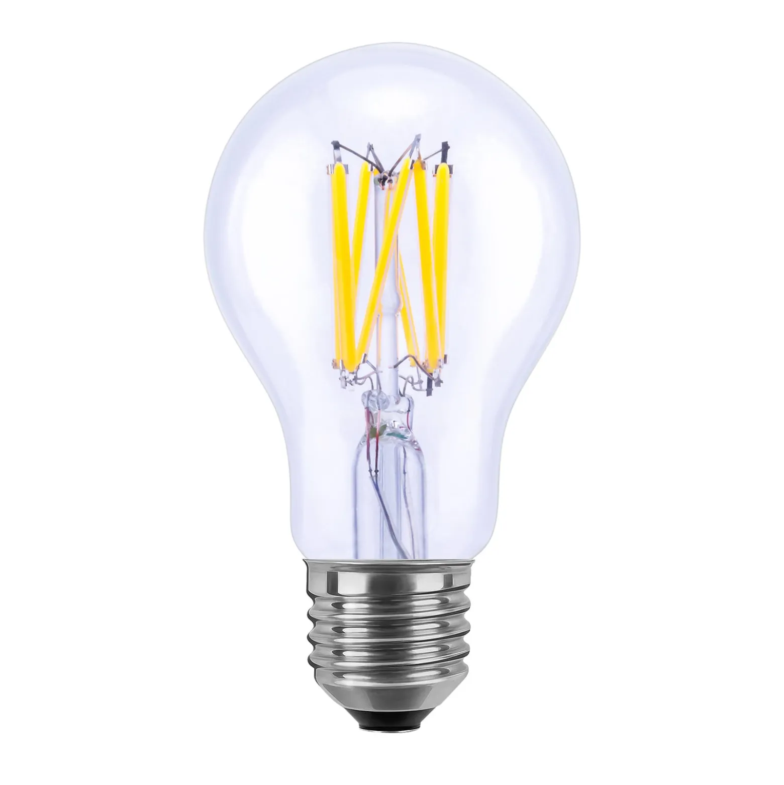 SEGULA-LED-lamppu High Power, E27, 8 W, kirkas