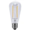 SEGULA-LED-lamppu Long Style E27 6,5W kirkas