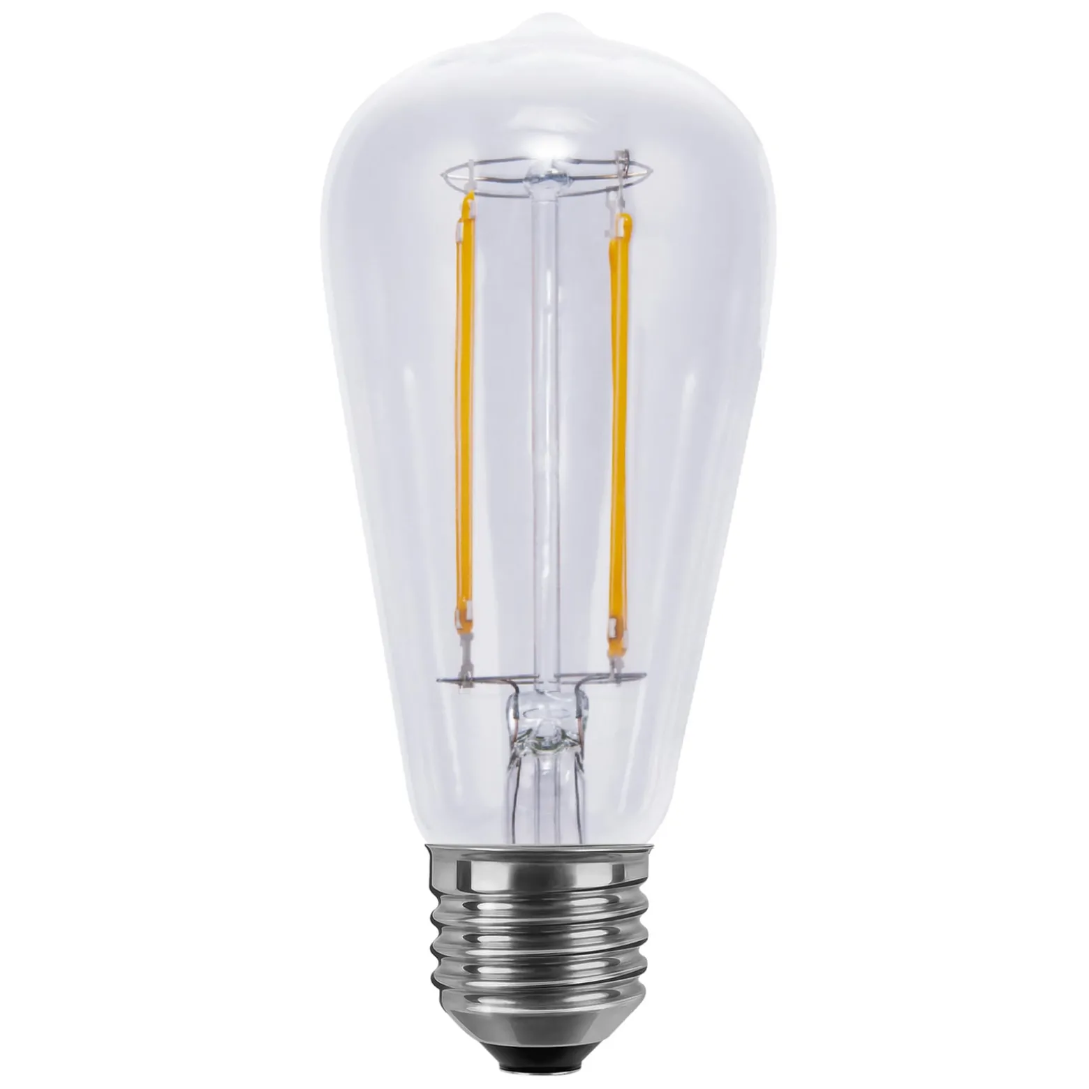 SEGULA-LED-lamppu Long Style E27 6,5W kirkas