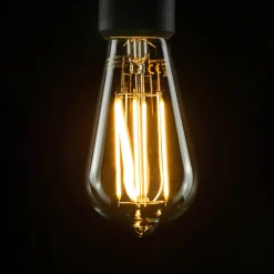 SEGULA-LED-lamppu Long Style E27 6,5W kirkas