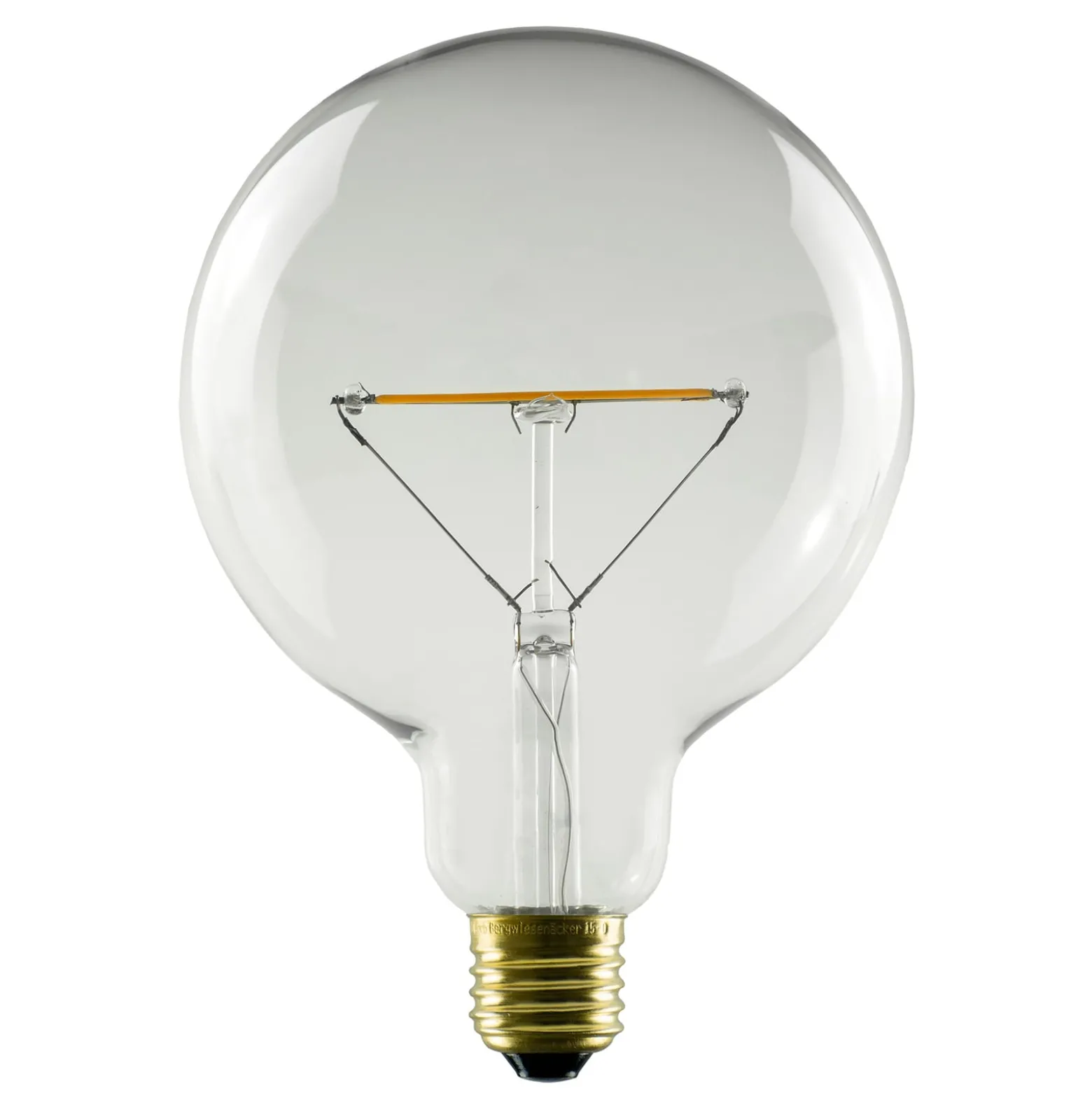 SEGULA LED-lasilamppu E27 3W 2 200K himmennettävä kirkas