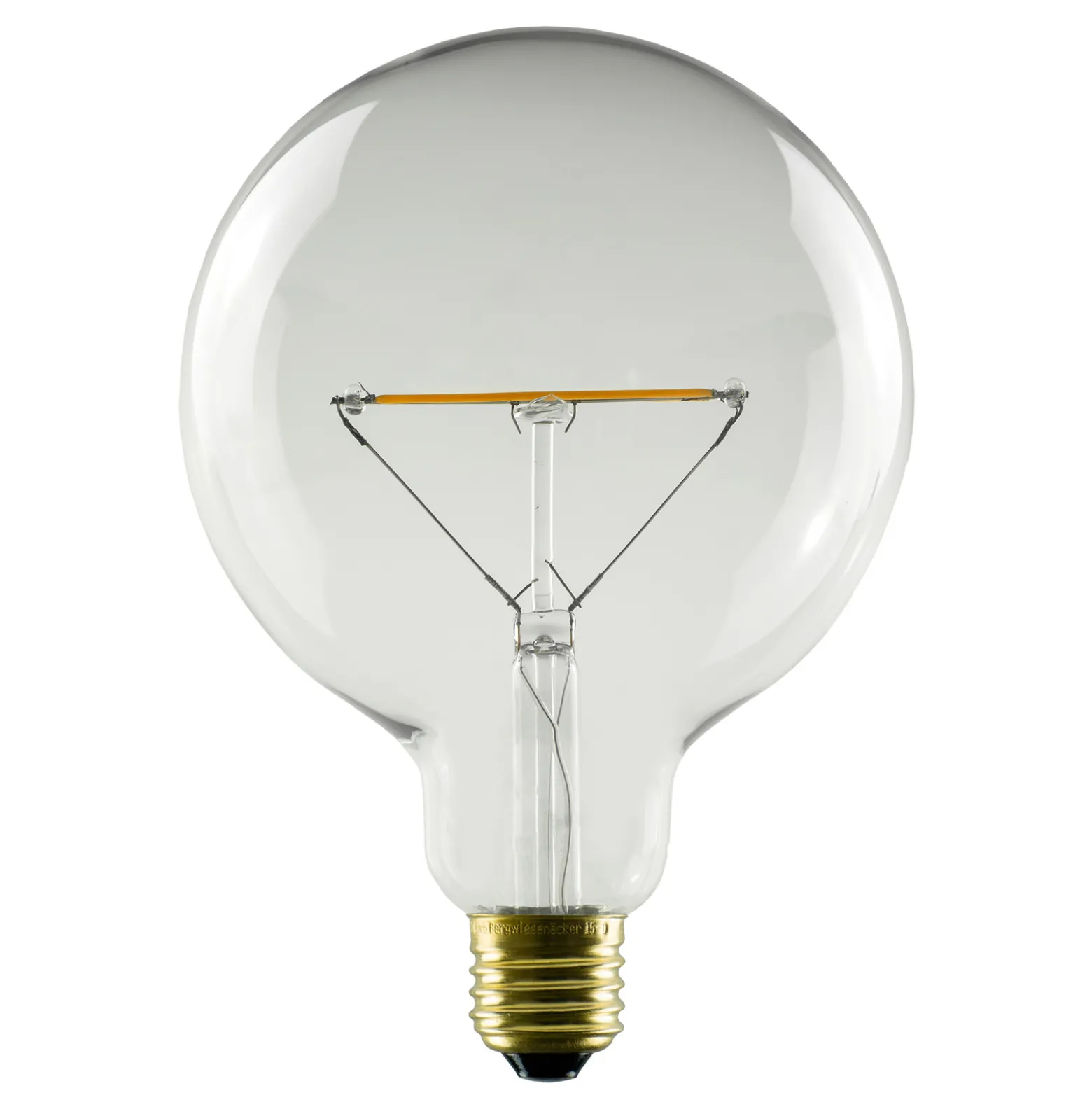 SEGULA LED-lasilamppu E27 3W 2 200K himmennettävä kirkas