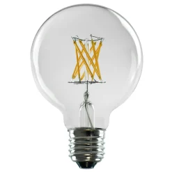 SEGULA LED-pallo G80 E27 6.5W 2,700K himmennettävä kirkas