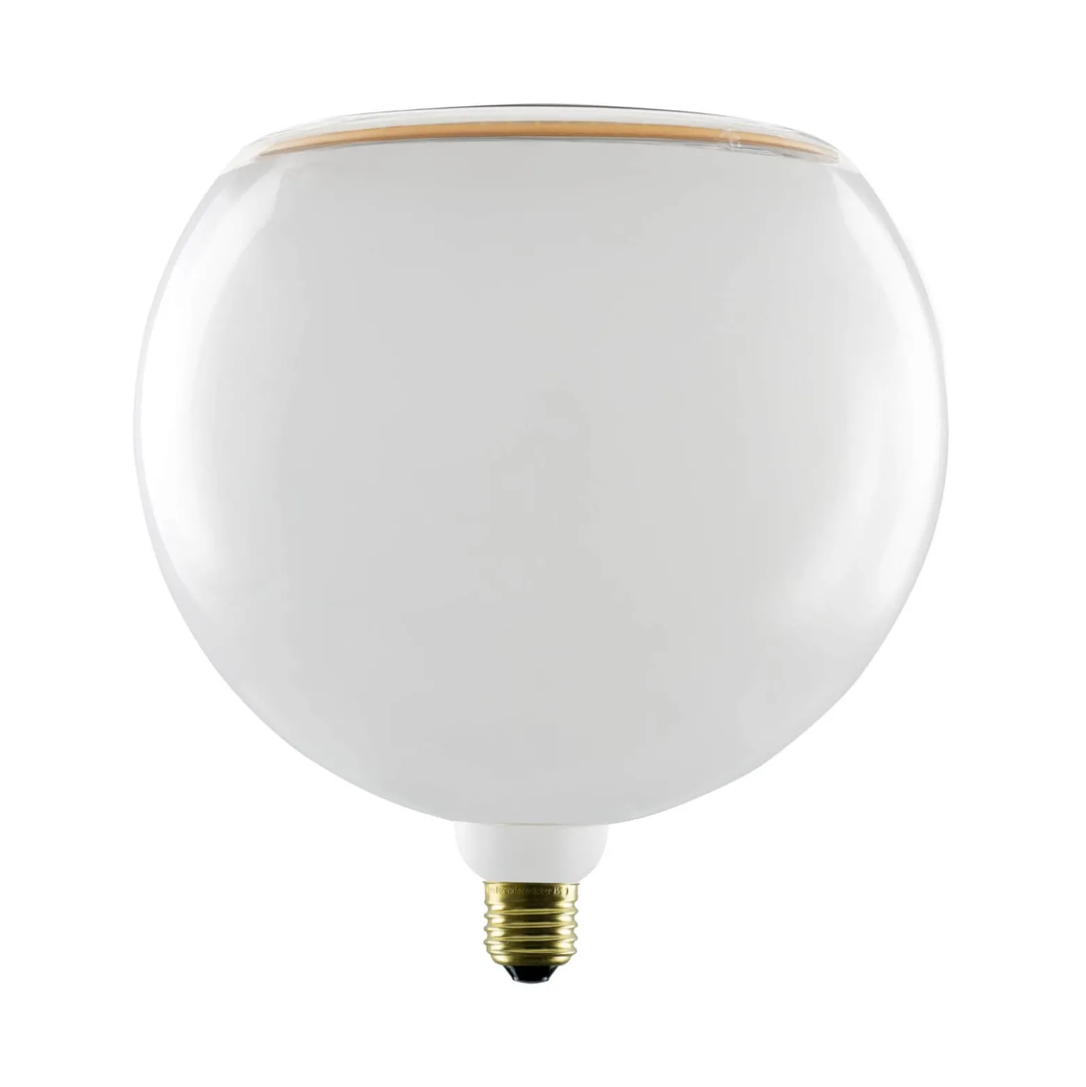 SEGULA LED-pallovalaisin Floating, E27, valkoinen G200 6 W 922 dim