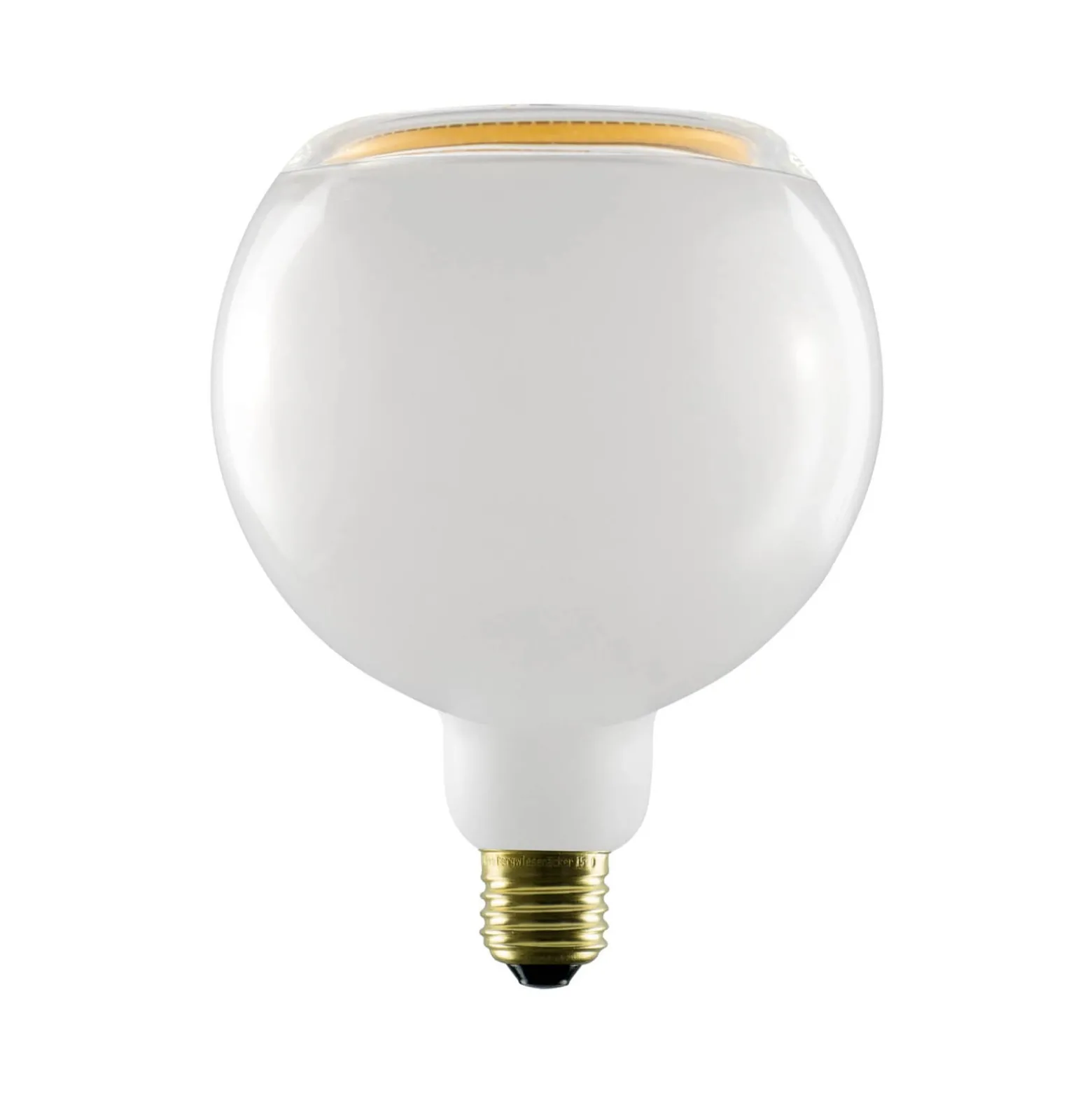 SEGULA LED-pallovalaisin Kelluva, E27, valkoinen G125 5 W 922 dim