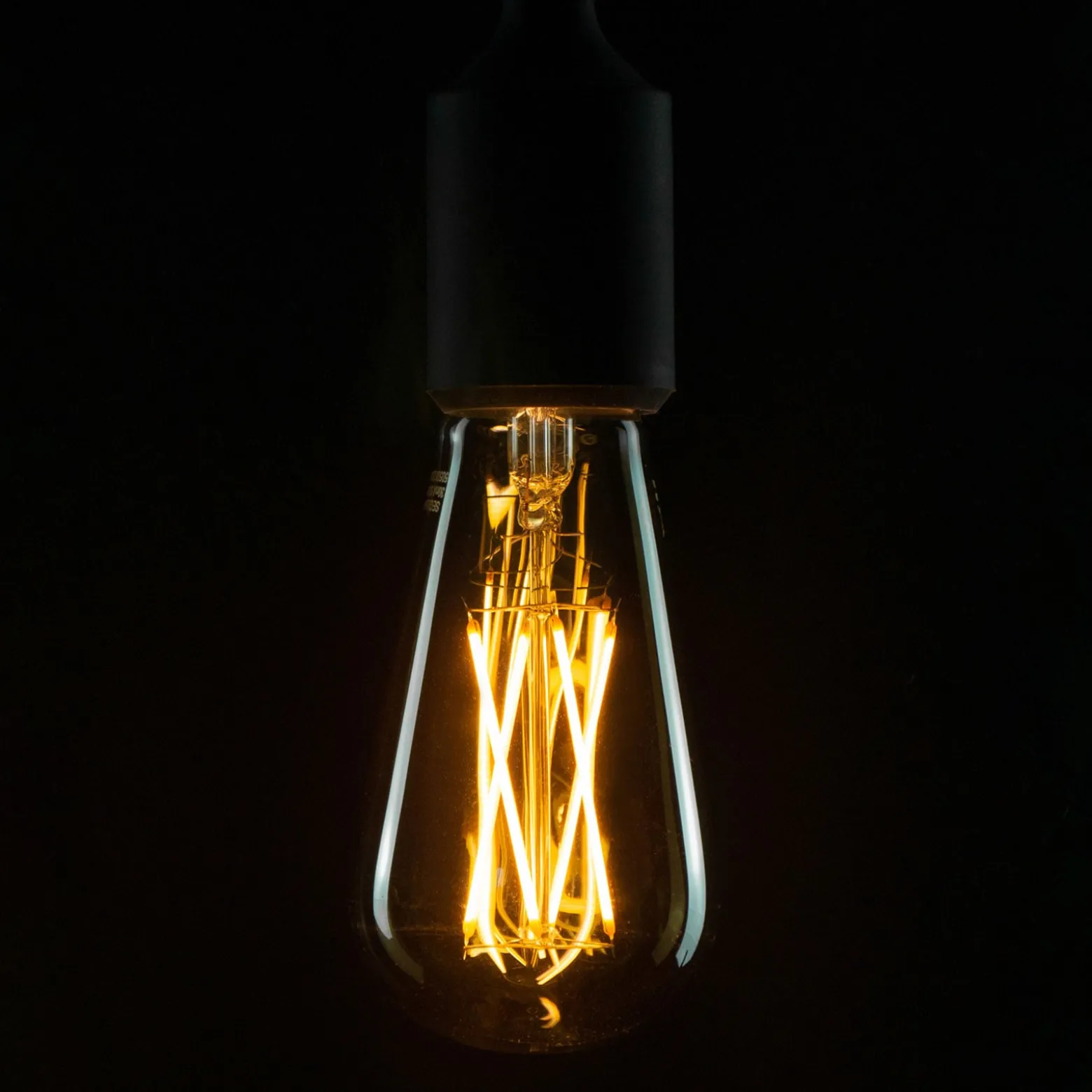 SEGULA-LED-rustiikkilamppu E27 5W Long Style harm.