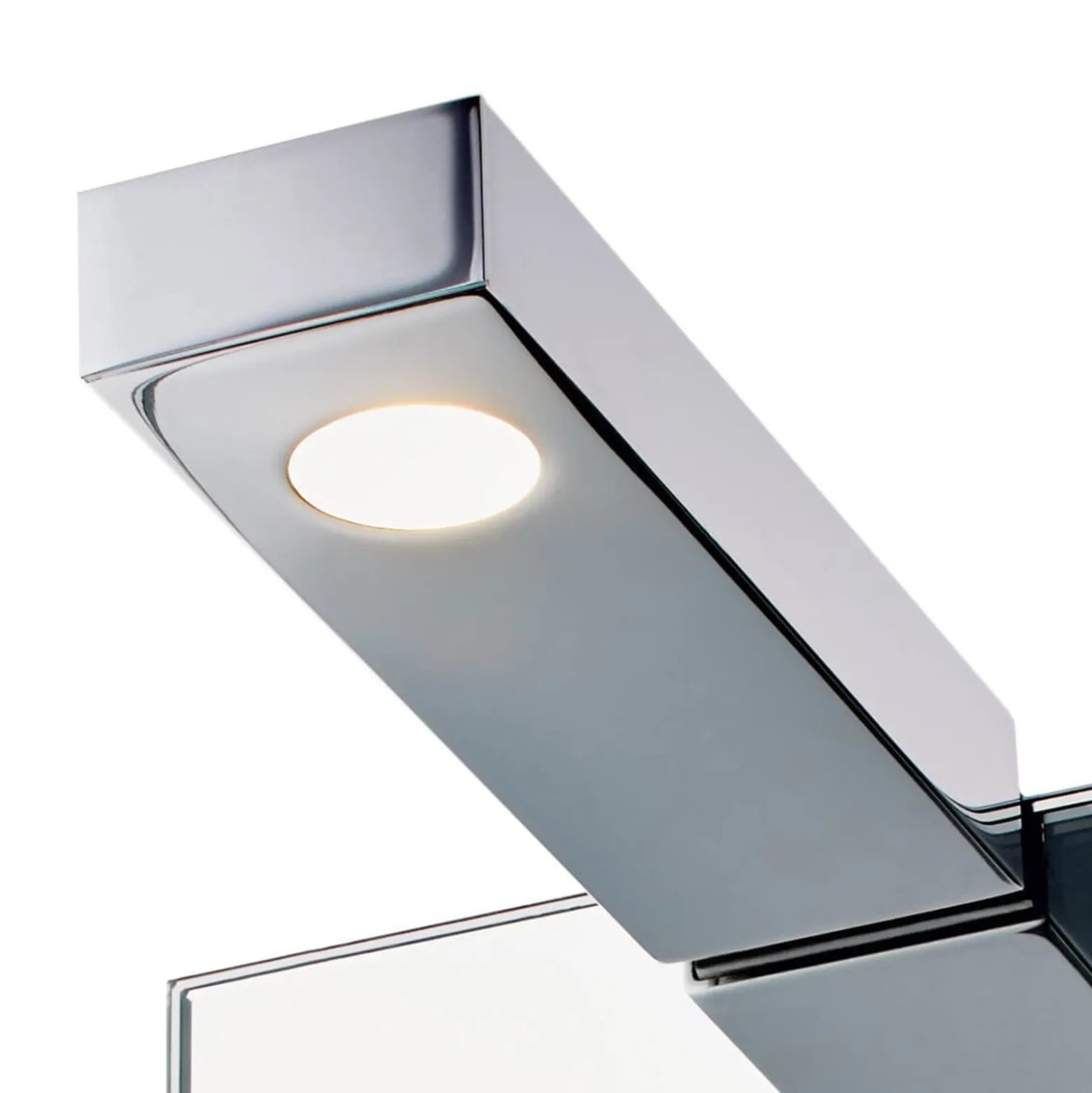 Seinä- ja peililamppu Flat 2 LED, chrom