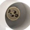 Seinäkohdevalaisin Tec, valkoinen, 1-lamppuinen