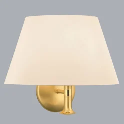 Seinälamppu Royce, klassinen varjostin, creme