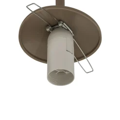 Seinävalaisin Cambridge, beige, korkeus 34 cm, metalli/lasi, E14
