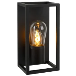Seinävalaisin Carlyn kylpyhuone musta