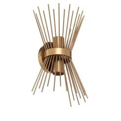 Seinävalaisin Kirpi 3092 ylös/alas leveys 23cm kultainen