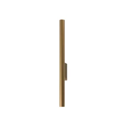 Seinävalaisin Laser, kultainen, metalli, korkeus 40 cm, G9