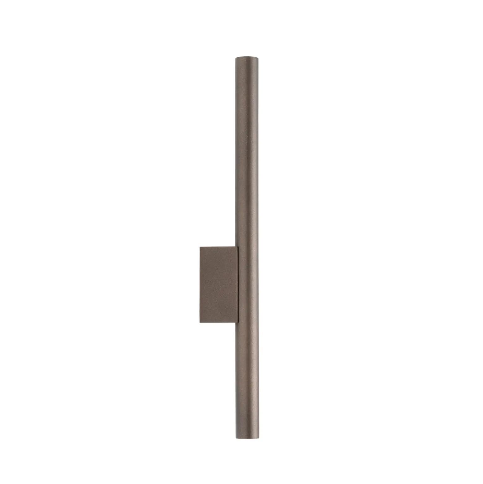 Seinävalaisin Laser, ruskea, metalli, korkeus 40 cm, G9