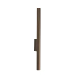 Seinävalaisin Laser, ruskea, metalli, korkeus 40 cm, G9