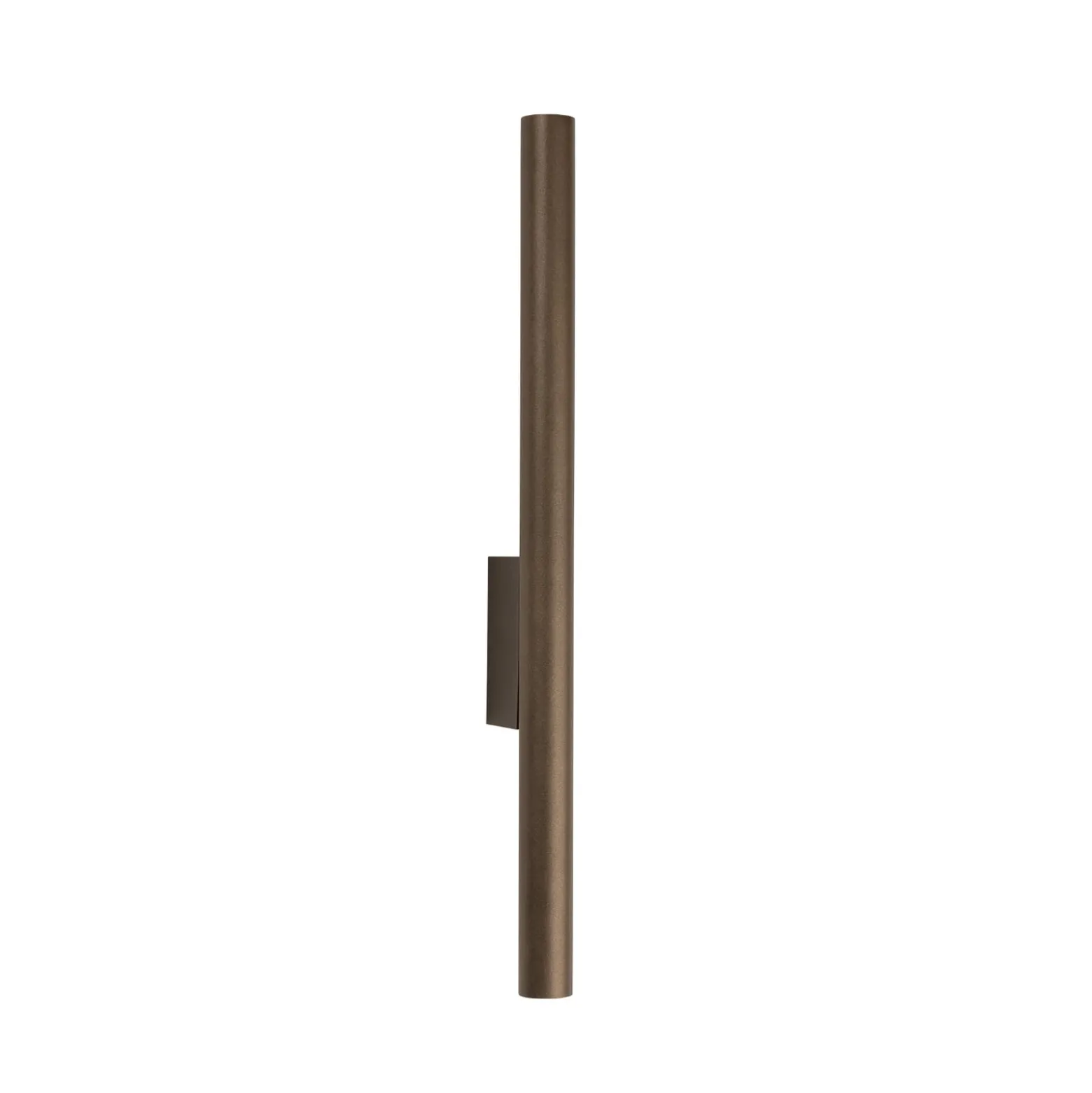 Seinävalaisin Laser, ruskea, metalli, korkeus 40 cm, G9