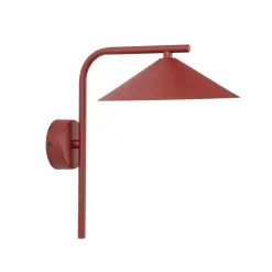 Seinävalaisin Lume S, viininpunainen, metalli, korkeus 31 cm, GX53