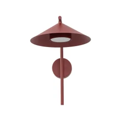 Seinävalaisin Lume S, viininpunainen, metalli, korkeus 31 cm, GX53