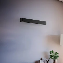 Seinävalaisin Soft, leveys 60 cm, grafiitti, alumiini, G13