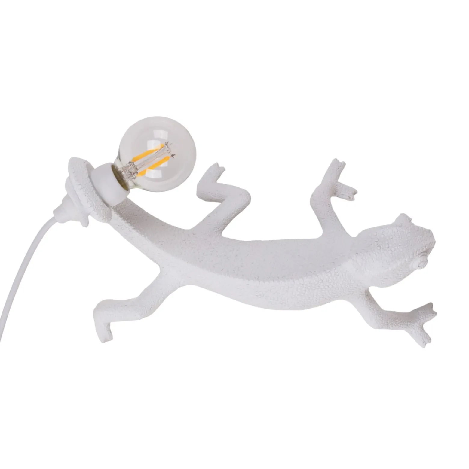 SELETTI Chameleon Lamp Going Down Seinävalaisin USB