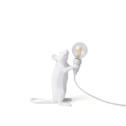 SELETTI Hiirilamppu LED-koristelamppu USB pystyssä valkoinen