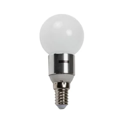 SELETTI LED-lamppu E14, G50, 4 W, opaali 3 000 K