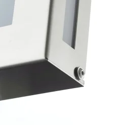Sensor-LED-ulkovalaisin Aqua Legendo Mini, ruostumaton teräs
