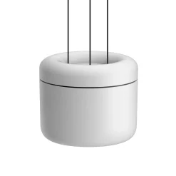 serien.lighting Cavity Suspension L 2,700K, valkoinen