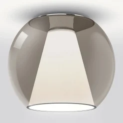 serien.lighting Luonnos S katto 2,700K Triac ruskea