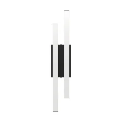 Serricella LED-ulkoseinävalaisin, musta