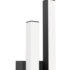 Serricella LED-ulkoseinävalaisin, musta
