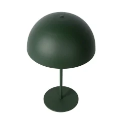 Siemon teräksinen pöytävalaisin, Ø 25 cm, vihreä