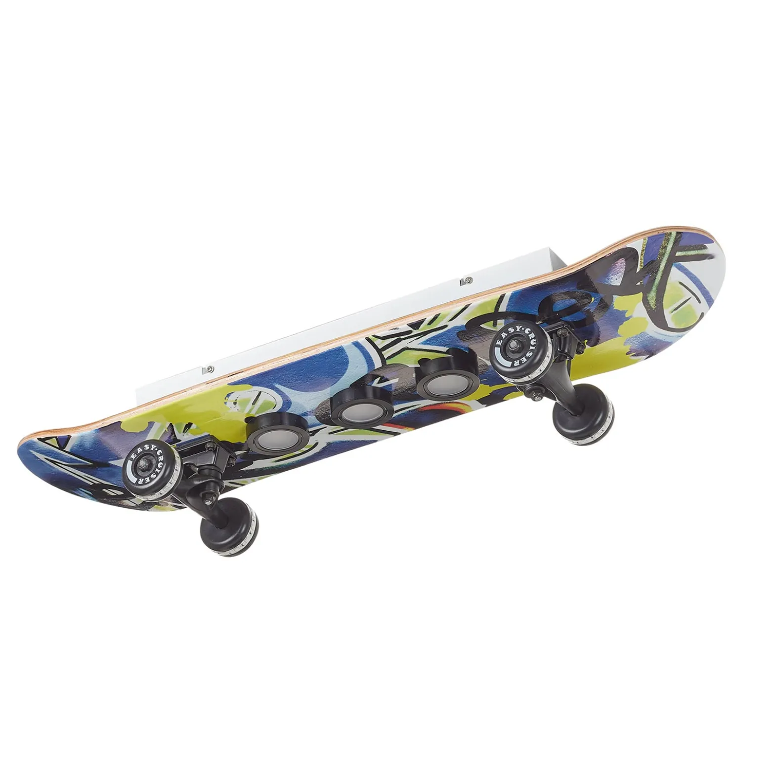 Skateboard-LED-kattovalaisin Easy Cruiser, graffi