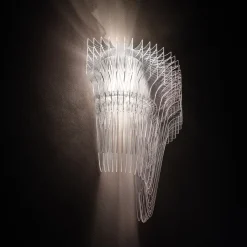 Slamp Aria -design-seinävalaisin, kirkas