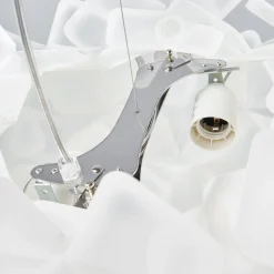 Slamp Clizia -design-riippuvalaisin, valkoinen