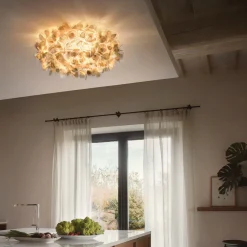 Slamp Clizia Mama Non Mama seinävalaisin kulta Ø78cm