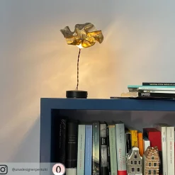 Slamp LaFleur LED-pöytävalaisin, ladattava akku, sametti