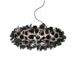 Slamp-riippuvalaisin Clizia MAMA NON MAMA, halkaisija 78 cm, musta