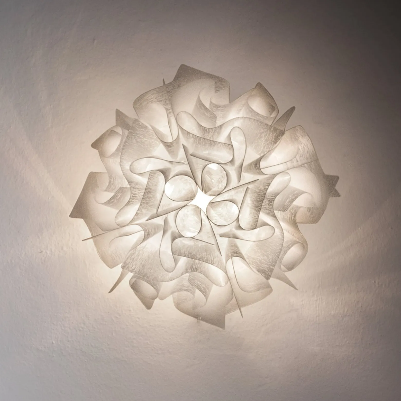 Slamp Veli Couture Medium -kattovalo valk. Ø53cm