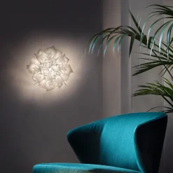 Slamp Veli Couture Medium -kattovalo valk. Ø53cm