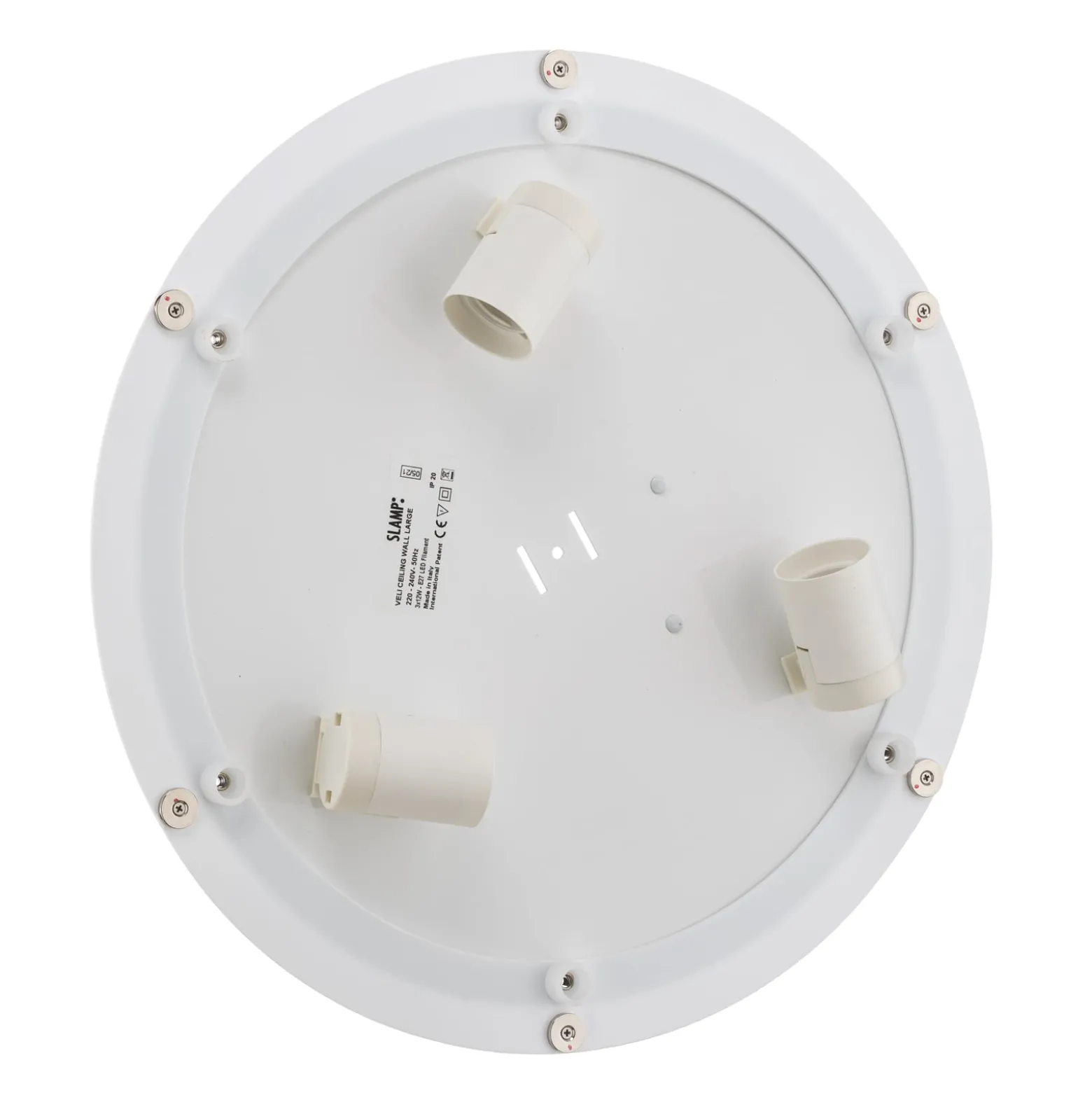 Slamp Veli design-kattovalaisin, Ø 78 cm, opaali