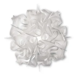 Slamp Veli - design-seinävalaisin, Ø 32 cm, valkoinen