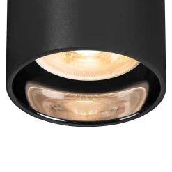 SLV Asto Tube seinävalaisin, GU10, alas, musta
