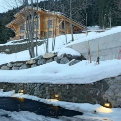 SLV Brick Downunder upotettava seinävalaisin E14 IP44