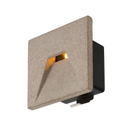 SLV Concreto LED-seinäuppovalaisin IP65, leveä